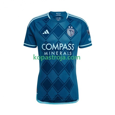 Billiga Fotbollströjor Sporting Kansas City Borta tröja 2025/26 Kortärmad